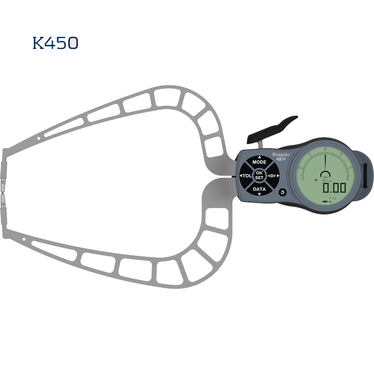 德国KROEPLIN电子数显精密外卡规K450 K450